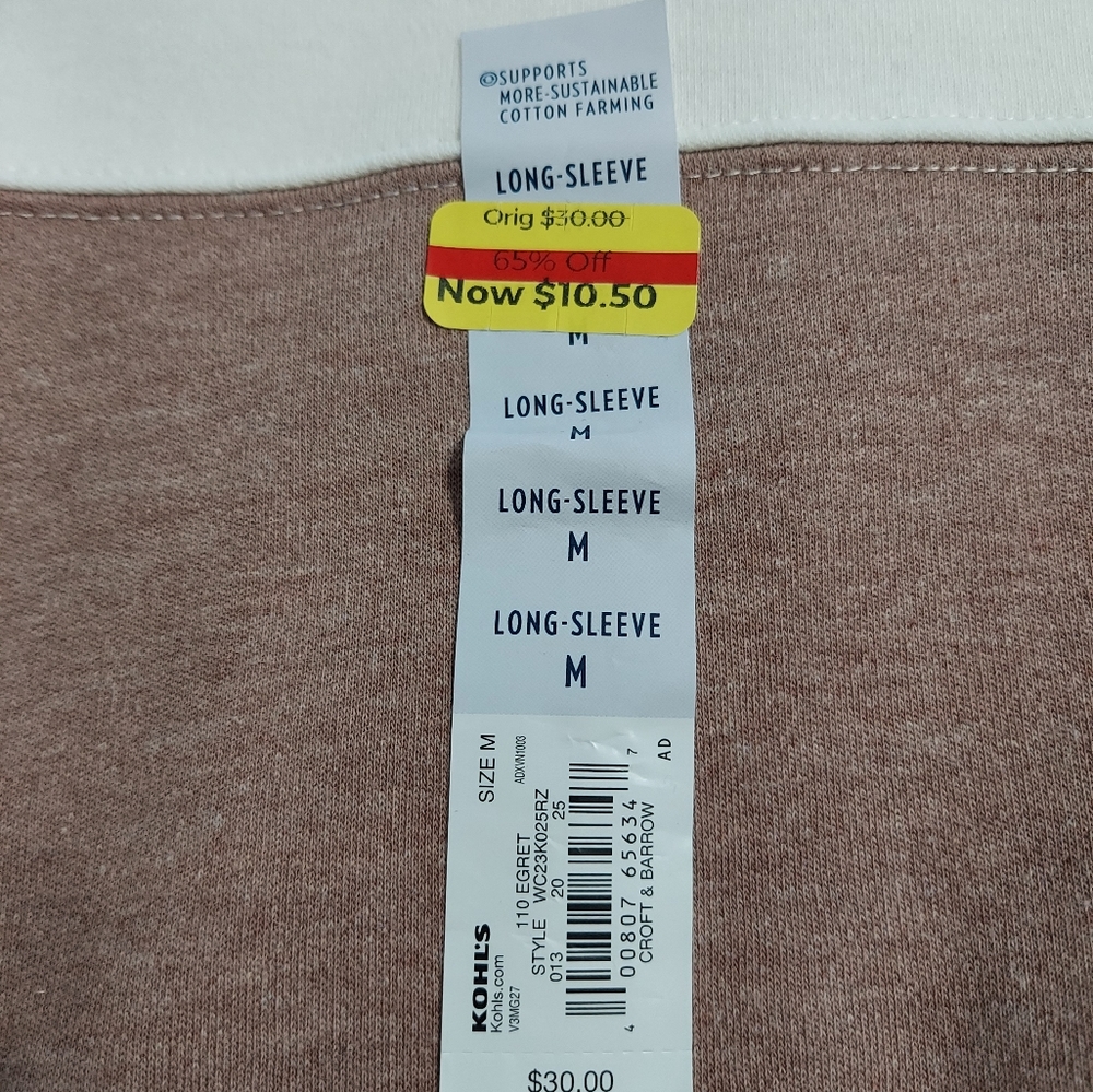 Medium, Croft & Barrow sweater NEW